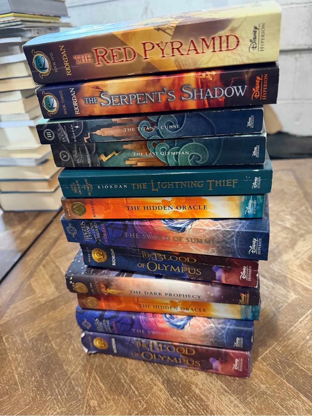 Rick Riordan Books - Picture 2 of 4